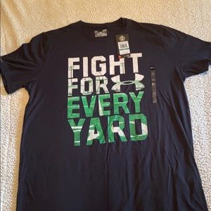 Under Armour football tee